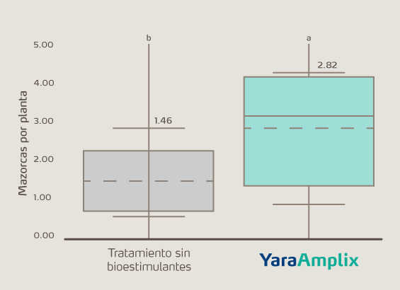 Aplicando YaraAmplix puedes producir 1.4 mas chereles por arbol